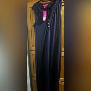 Lilly Pulitzer True Navy Essie Maxi Dress